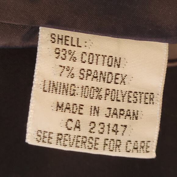 Talbots Woman Navy Sleeveless 2 Pc. Pant Suit 4 button Vest Stretch 12 W Pant 32 - Picture 11 of 11